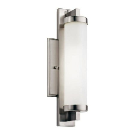 kichler lighting outdoor sconce lantern kichler lighting jervis one light outdoor wall sconce brushed nickel finish kichler lighting outdoor sconce lantern kichler lighting jervis one light outdoor wall sconce brushed nickel finish